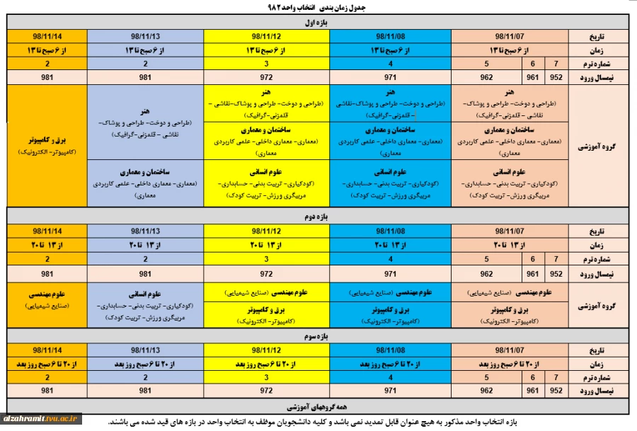 انتخاب واحد